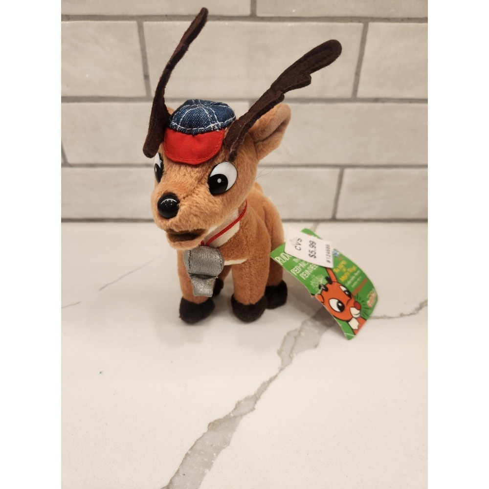 1999 CVS The Island of Misfit Toys Stuffins Comet(Coach Reindeer) w/tags